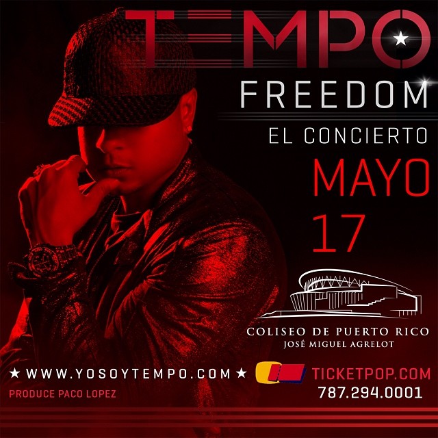 #yosoytempo #mayo17 #ticketpop #7872940001 @yosoytempo @pacolopezpr @puertoricounder