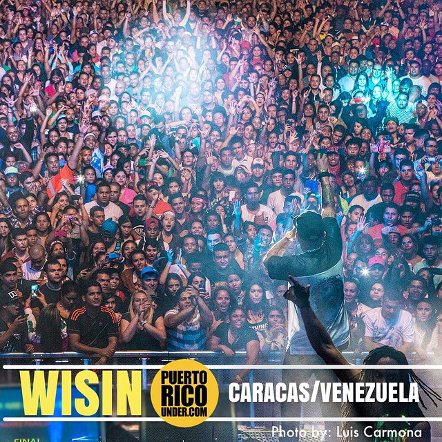 #caracas #venezuela #wisin @wisin @puertoricounder pic by: @luiscarmona @letusdotheworkforyou