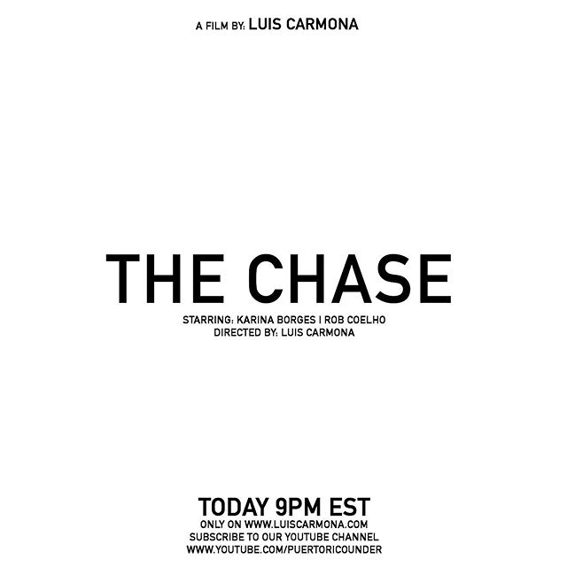 #shortfilm | #todayPUERTORICOUNDER.COM, INC. Present:A Film by: Luis Carmona “THE CHASE”9.11.2015 - 9 P.MStarring: Karina Borges | Rob CoelhoDirected by: Luis CarmonaEdited: Luis CarmonaDP: Luis CarmonaAssistant: Leo LopezCasting: Let Us do the Work for YouSoundtrack: Blue Stellar______________________________________This short film was shot only with a DJI Inspire 1 and a GoPro Hero 4.Equipment: DJI Inspire 1, GoPro Hero 4______________________________________#thechase #luiscarmona #karinaborges#robcoelho #dji #gopro #puertoricounder#letusdotheworkforyou #miami #cinematographic#movie #drones #film #4k ______________________________________Stay tune and subscribe to our channelfor the premiere of the movie.www.youtube.com/puertoricounderwww.luiscarmona.comCredits Tags@luiscarmona@puertoricounder@letusdotheworkforyou@mariakarinab@_rob____@leolopez77@bluestellarmusic@djiglobal@gopro