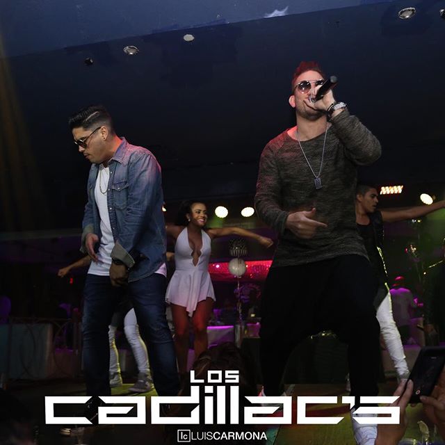 Los Cadillac's anoche matando la liga en el cumpleaños de @ozzimuniz @loscadillacs_ @luifercadillacs @emiliovenezuela #loscadillacs photo: Luis Carmona @letusdotheworkforyou @puertoricounder @luiscarmona